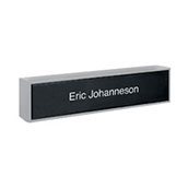 Subsurface-Engraved Square Nameplate Insert