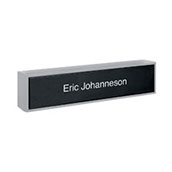 Engraved Square Nameplate Insert