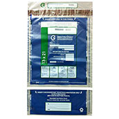 Sentry Green D-TEC V-Twin Deposit Bags - 13w x 21h (Pack of 250)