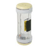 4 Side Opening Tube Carrier with Clear Body & Yellow Ends
