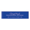29w x 9h Header Insert for Black Acrylic Sign Systems