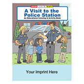 A Visit to the Police Station Coloring Book