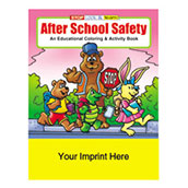After School Safety Coloring Book