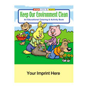 Keep Our Environment Clean Coloring Book