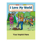 I Love My World Coloring Book