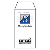 Money Markets - Conventional 2-Color Drive-Up Envelopes