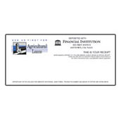 Agricultural Loans (Conventional Style) Teller Receipt