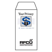 Your Privacy - Conventional 2-Color Drive-Up Envelopes