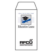 Education Loans - Conventional 2-Color Drive-Up Envelopes