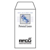 Personal Loans - Conventional 2-Color Drive-Up Envelopes