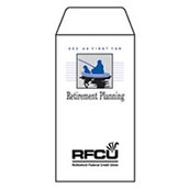 Retirement Planning - Conventional 2-Color Drive-Up Envelope