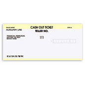 Image Processing CAR Comp Cash-Out Ticket (Cartons of 2500)