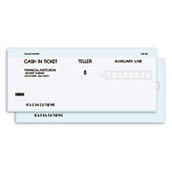 Image Processing Duplicate Carbonless CAR Cash-In Ticket