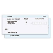 Image Processing Duplicate Carbonless CAR Cash-Out Ticket