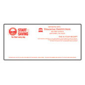 Start Saving (Button Style) Teller Receipt