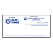 Online Banking (Button Style) Teller Receipt