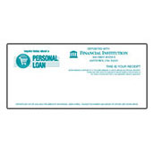 Personal Loan (Button Style) Teller Receipt