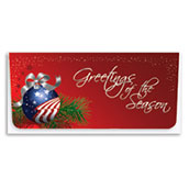 Greetings of the Season w/ Ornament Currency Envelope (Foil)
