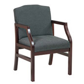 Mahogany Reception Guest Chair