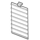 Acrylic Slatwall Jewelry Card Display