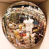 Indoor Round Acrylic Convex Mirror