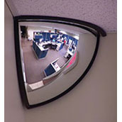 Acrylic Dome 90 Degree Mirror