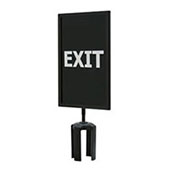 (Exit) 2-Sided Traffic Sign for Queueway Posts - 7w x 11h