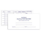 Savings Transaction Record (Pack of 25)