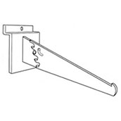 Chrome Adjustable Shelf Bracket - 10in