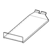 Slatwall Acrylic Tray