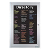 Radius Frame Backlit Light Box - 24w x 36h