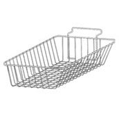 Square Slatwall Basket, 4in