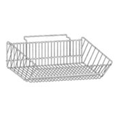 Slatwall Double Sloping Basket