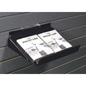 Acrylic Slatwall Shelf with Supports