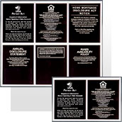 Aluminum Frames for Acrylic Signs