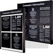 Side Rail Frames for Mandatory Signs