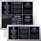 Stand-Off Sign Systems for Acrylic Signs