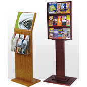Floor Literature Racks and Stands