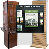 Slatwall Wall and Floor Displays