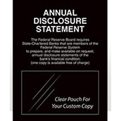 Annual Disclosure Statement
