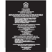 Equal Housing Lender - Credit Unions