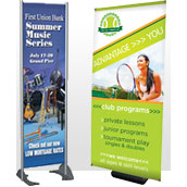 Outdoor Banner Stands