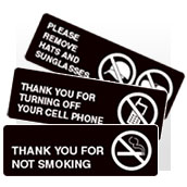 Interior Facility Signs