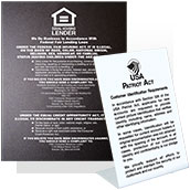 Mandatory and Compliance Signs