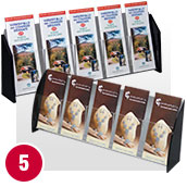 5 Pocket Brochure Holders
