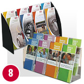 8 Pocket Brochure Holders