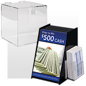 Acrylic Counter Suggestion Boxes
