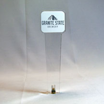 Acylic Tap Handle With Square Header