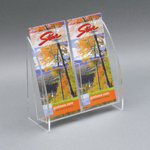 Literature Holder with Arc Sides - 4w