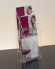 Tiered Literature Holder - 4w
